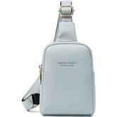 TELOSPORTS Small Crossbody Sling Bag Fanny Packs Purses Chest Bag for Women Men Mini Shoulder Bag